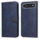 iPhone 16/17 Series Classic Calf Texture Flip Leather Phone Case
