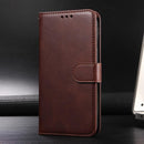 iPhone 16/17 Series Classic Calf Texture Flip Leather Phone Case