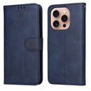 iPhone 16/17 Series Classic Calf Texture Flip Leather Phone Case