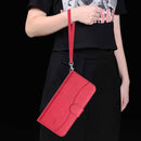 iPhone 16/17 Series Dual - Folded S - shape Leather Phone Case