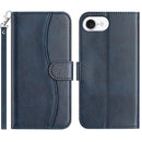 iPhone 16/17 Series Dual - Folded S - shape Leather Phone Case