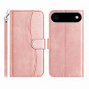 iPhone 16/17 Series Dual - Folded S - shape Leather Phone Case