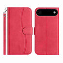 iPhone 16/17 Series Dual - Folded S - shape Leather Phone Case