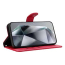 iPhone 16/17 Series Dual - Folded S - shape Leather Phone Case