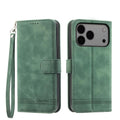 iPhone 16/17 Series Line TPU Hybrid PU Leather Phone Case