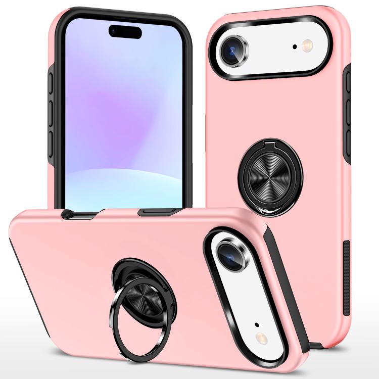 iPhone 16/17 Series Magnetic Case with Invisible Ring Holder