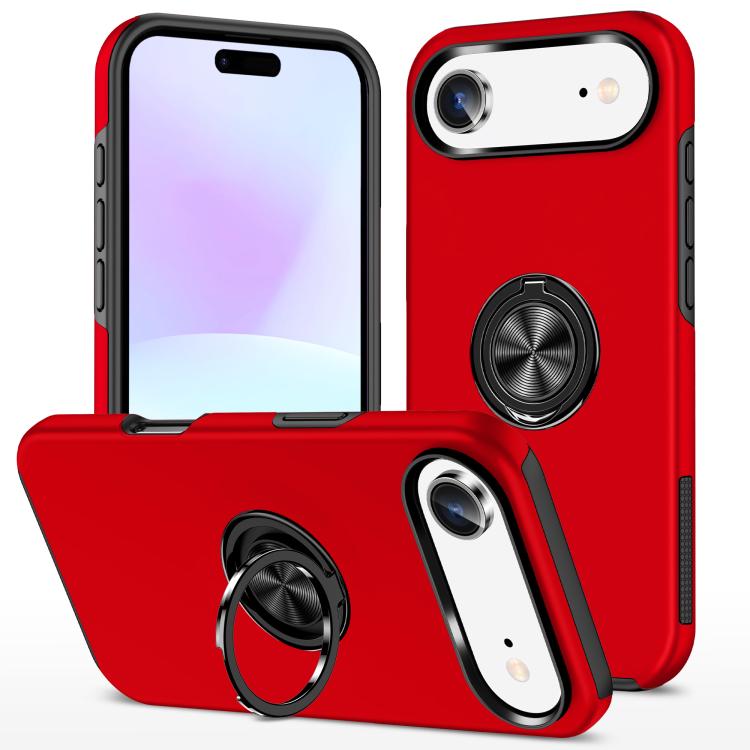 iPhone 16/17 Series Magnetic Case with Invisible Ring Holder