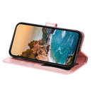 iPhone 16/17 Series Seven - petal Flowers Embossing Leather Phone Case