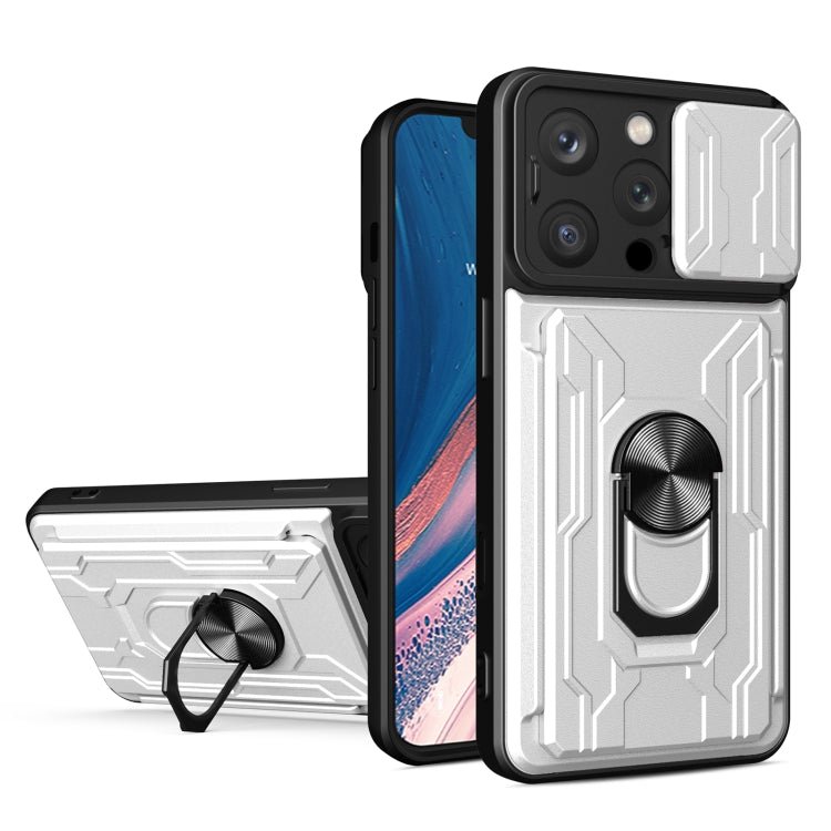 iPhone 16/17 Sliding Camshield TPU+PC Phone Case