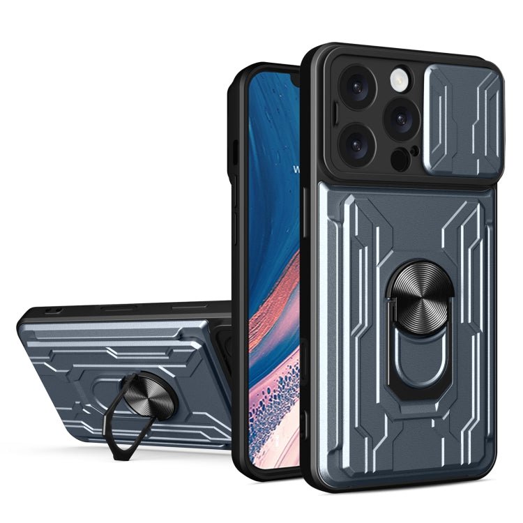 iPhone 16/17 Sliding Camshield TPU+PC Phone Case