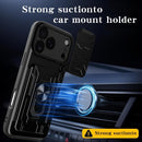 iPhone 16/17 Sliding Camshield TPU+PC Phone Case