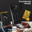 iPhone 16/17 Sliding Camshield TPU+PC Phone Case
