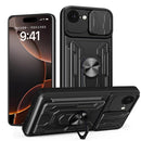 iPhone 16/17 Sliding Camshield TPU+PC Phone Case