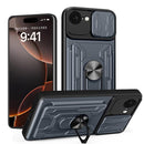iPhone 16/17 Sliding Camshield TPU+PC Phone Case