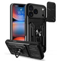 iPhone 16/17 Sliding Camshield TPU+PC Phone Case