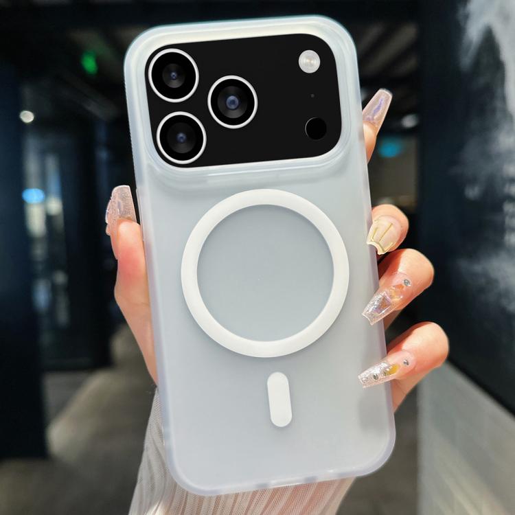 iPhone 16/17 Transparent TPU Hybrid PC Magsafe Phone Case