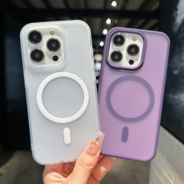 iPhone 16/17 Transparent TPU Hybrid PC Magsafe Phone Case
