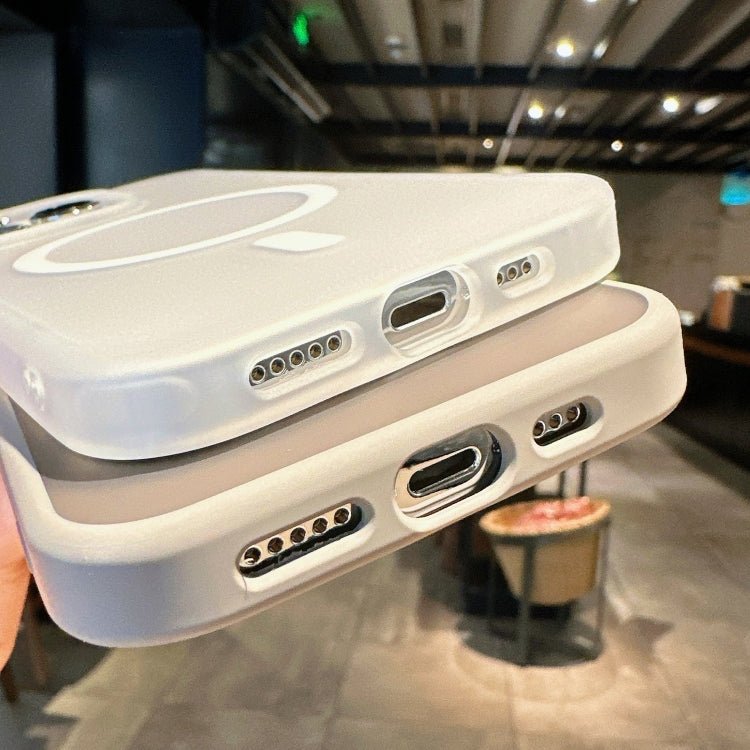 iPhone 16/17 Transparent TPU Hybrid PC Magsafe Phone Case
