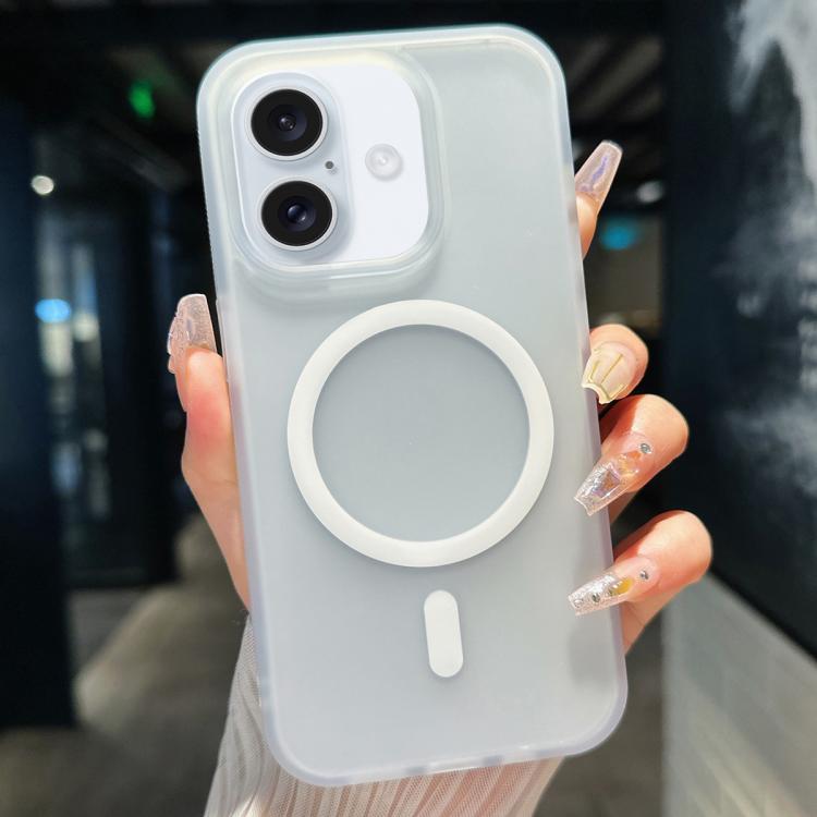 iPhone 16/17 Transparent TPU Hybrid PC Magsafe Phone Case