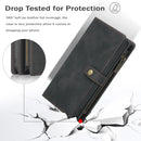 iPhone 16,Detachable Magnetic Phone Case, PU Leather All - Round Protective Case Blue