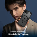 iPhone 16E MagSafe Compatible Sleek Black Translucent Matte Case