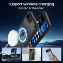 iPhone 16E MagSafe Compatible Sleek Black Translucent Matte Case