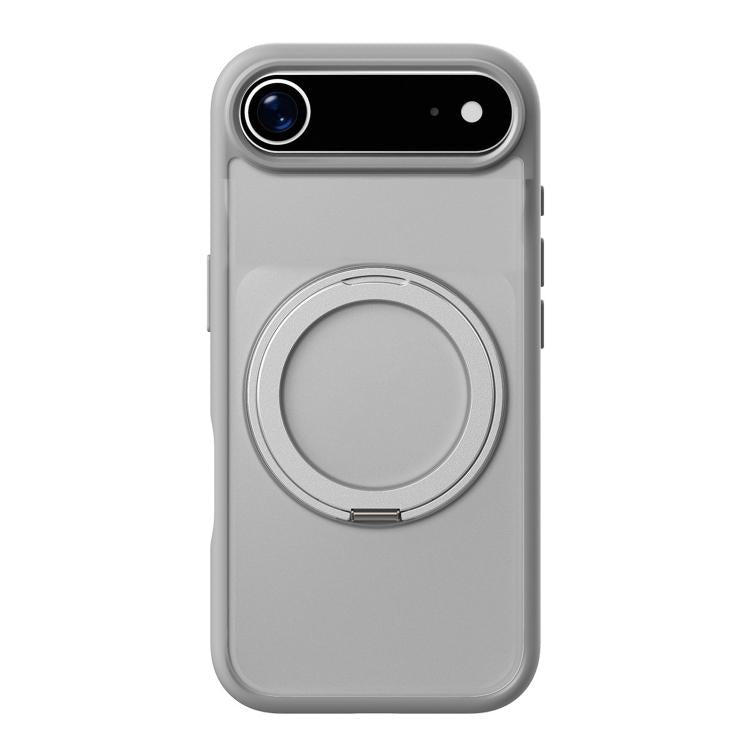 iPhone 17 Frosted MagSafe Holder Acrylic Hybrid TPU Phone Case