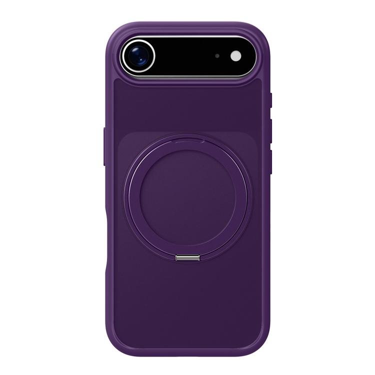 iPhone 17 Frosted MagSafe Holder Acrylic Hybrid TPU Phone Case