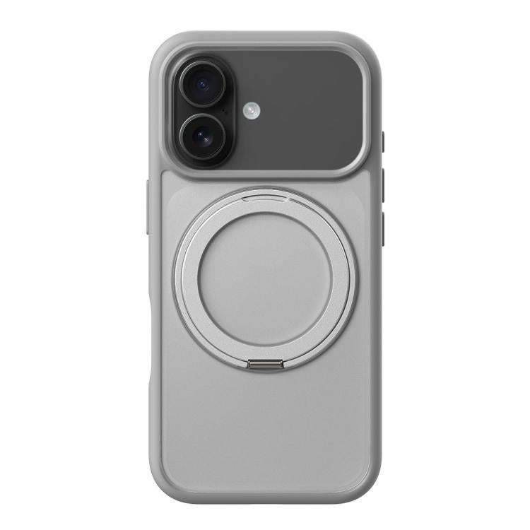 iPhone 17 Frosted MagSafe Holder Acrylic Hybrid TPU Phone Case