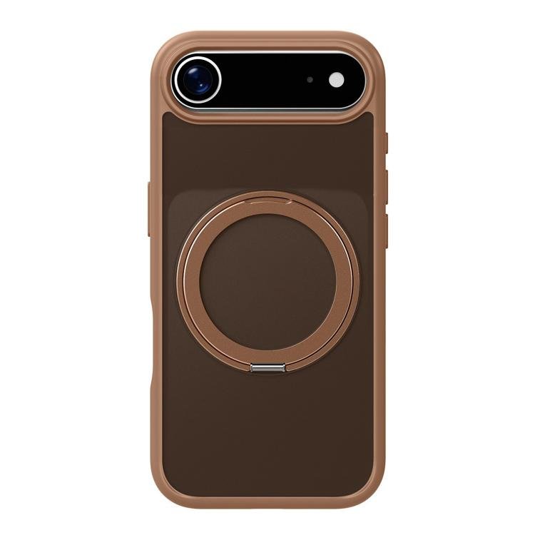 iPhone 17 Frosted MagSafe Holder Acrylic Hybrid TPU Phone Case