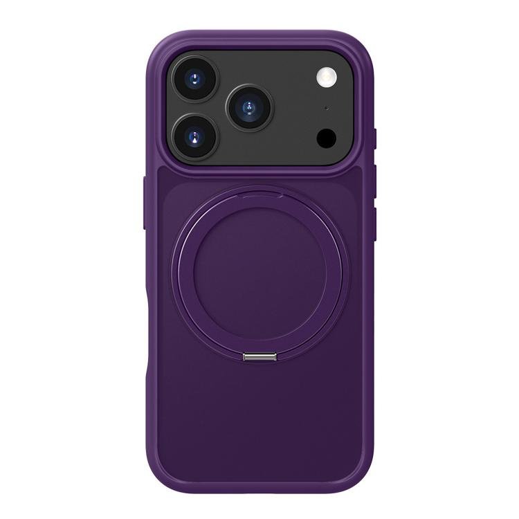 iPhone 17 Frosted MagSafe Holder Acrylic Hybrid TPU Phone Case