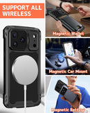 iPhone 17 Pro Max Camera Cover Kickstand Metal Case