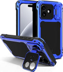iPhone 17 Pro Max Camera Cover Kickstand Metal Case
