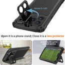 iPhone 17 Pro Max Camera Cover Kickstand Metal Case