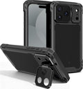 iPhone 17 Pro Max Camera Cover Kickstand Metal Case