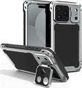 iPhone 17 Pro Max Camera Cover Kickstand Metal Case