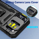 iPhone 17 Pro Max Case with Belt Clip Holster and Kickstand Black