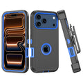 iPhone 17 Pro Max Case, with Belt Clip Holster Heavy Duty Rugged Shockproof