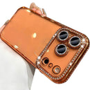 iPhone 17 Pro Max clear glitter diamond rhinestone case