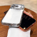 iPhone 17 Pro Max clear glitter diamond rhinestone case