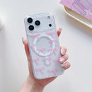 iPhone 17 Pro Max Clear Magnetic Ribbon Case