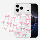 iPhone 17 Pro Max Clear Magnetic Ribbon Case