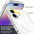 iPhone 17 Pro Max Crystal Clear Shockproof Wireless Charging Case
