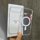 iPhone 17 Pro Max Crystal Clear Shockproof Wireless Charging Case