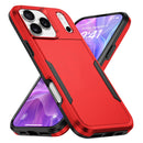 iPhone 17 Pro Max dual - layer heavy duty shockproof case pink