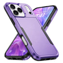 iPhone 17 Pro Max dual - layer heavy duty shockproof case pink