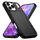 iPhone 17 Pro Max dual - layer heavy duty shockproof case pink