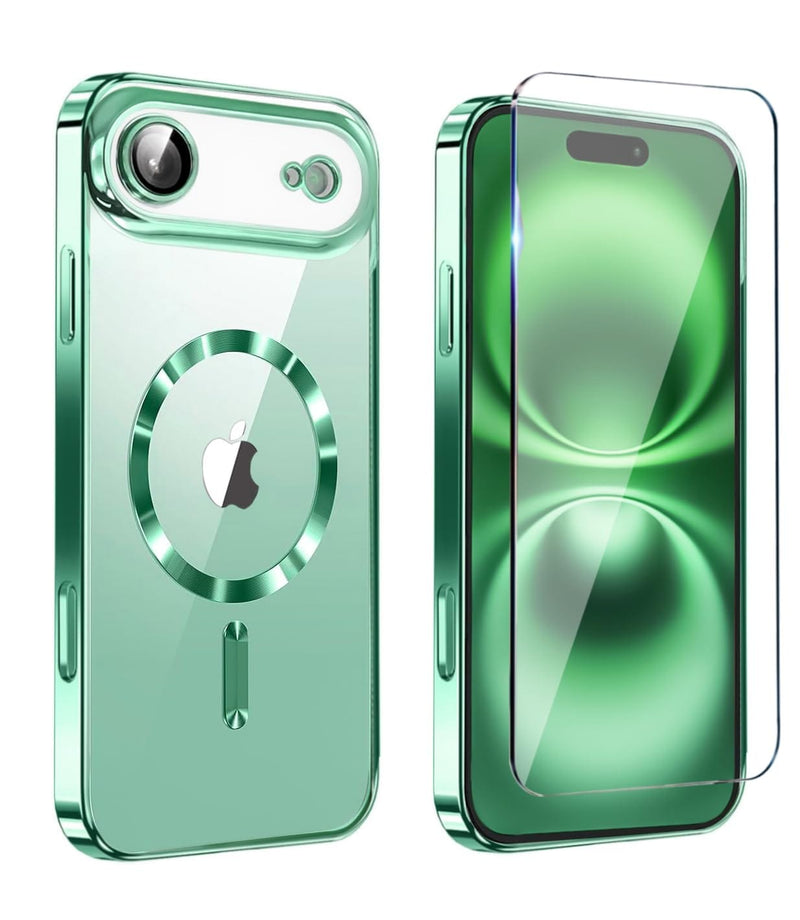 iPhone 17 Pro Max Glossy Magnetic Case Rose Gold