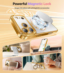 iPhone 17 Pro Max Glossy Magnetic Case Rose Gold