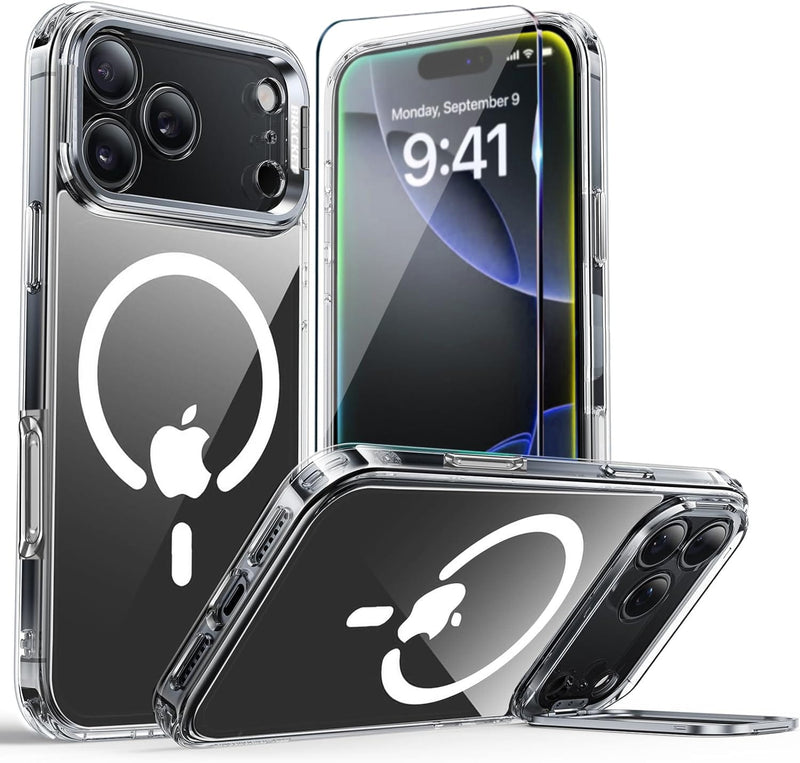iPhone 17 Pro Max Glossy Magnetic Case Rose Gold